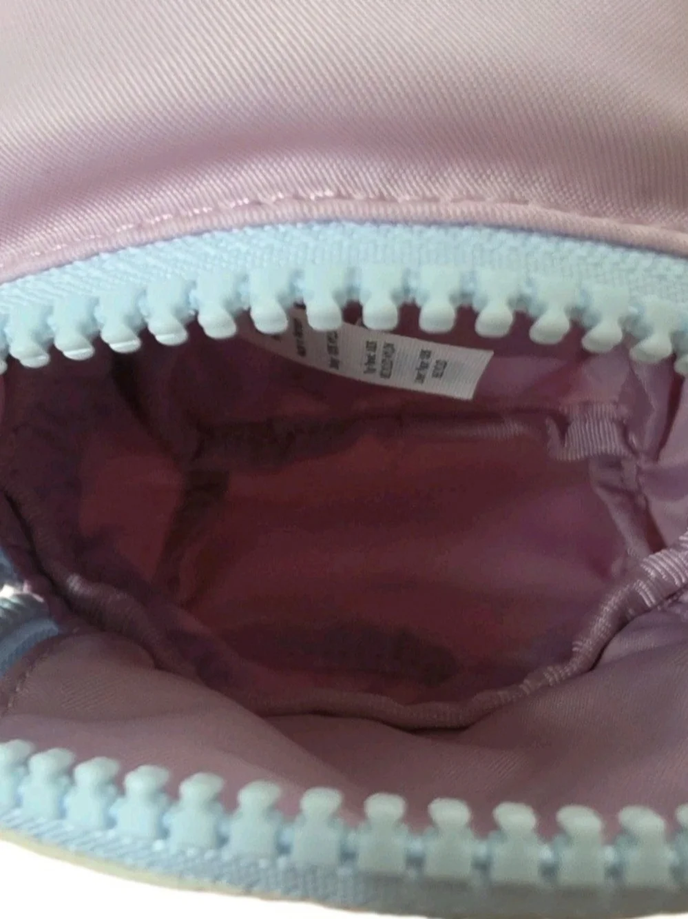 Lululemon City Adventurer Nano Backpack Miniature Zip Pouch Purple